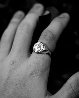 radiant lantern sterling silver ring urban sterling silver jewellery australia
