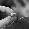 urban sterling venin sterling silver band ring