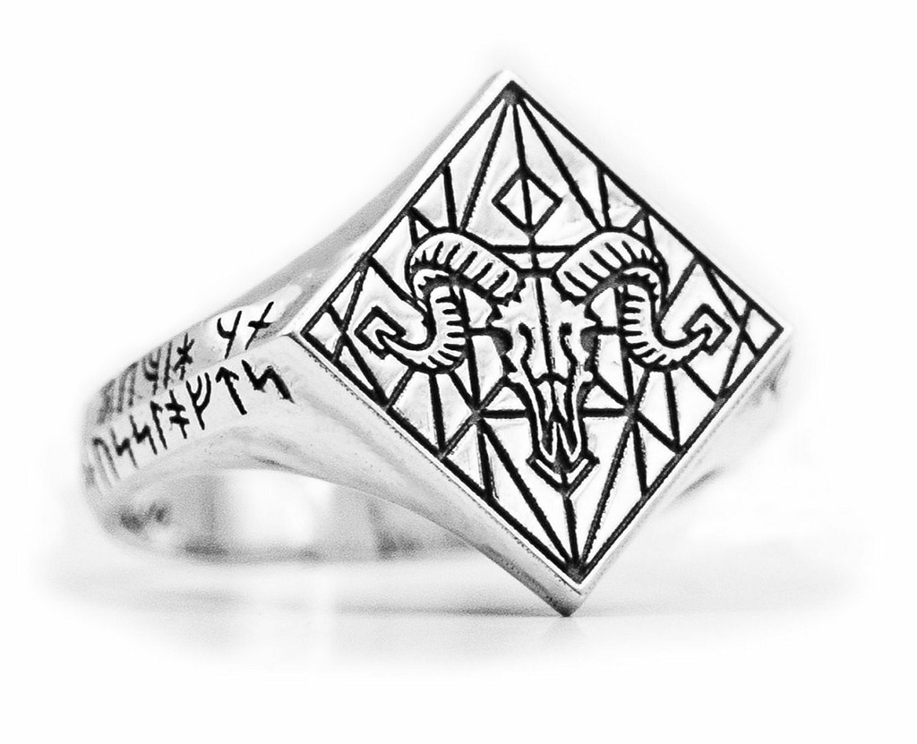 urban sterling sacrilege argentium silver ring