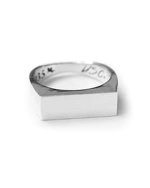 urban sterling enduring argentium silver signet ring