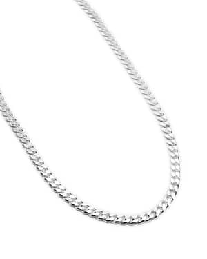 urban sterling silver slate necklace