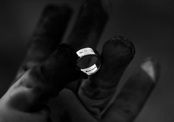 urban sterling Artemis ring 925 silver