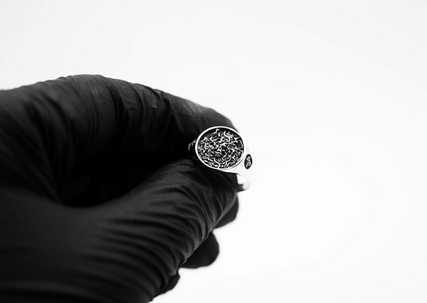 urban sterling forsaken argentium silver signet ring
