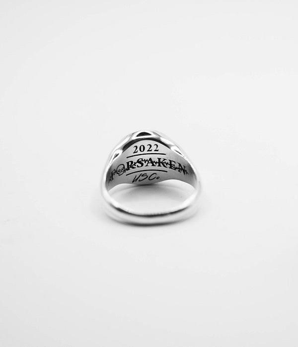 urban sterling forsaken argentium silver signet ring