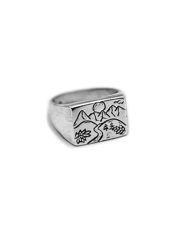 urban sterling monthly exclusive haven signet ring