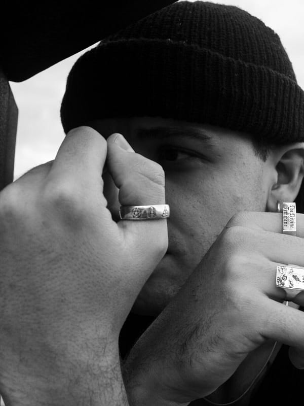 urban sterling argentium silver ring