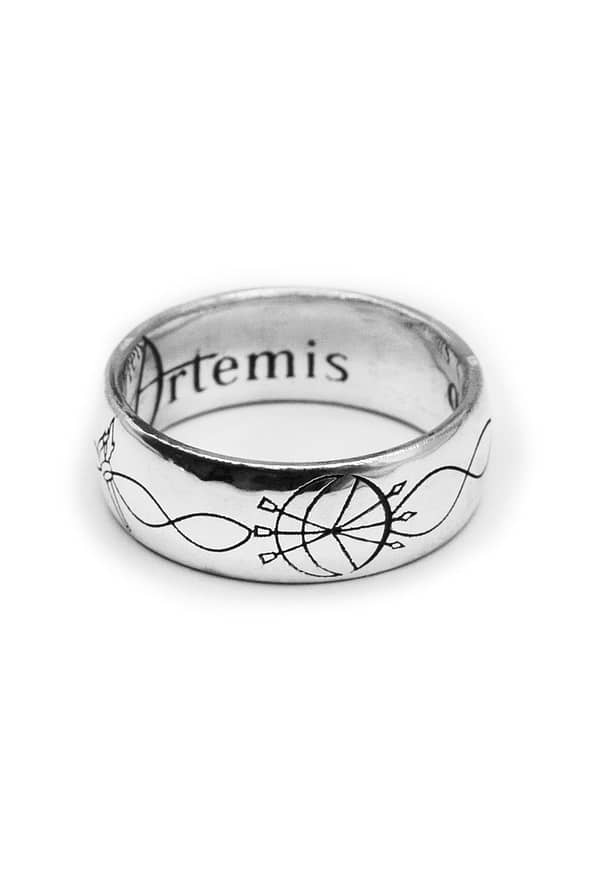 urban sterling artemis argentium silver ring